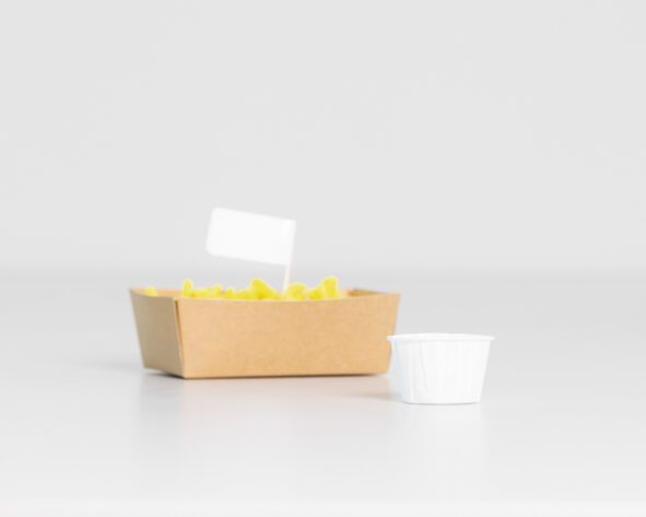 Sauscups met frietbakje