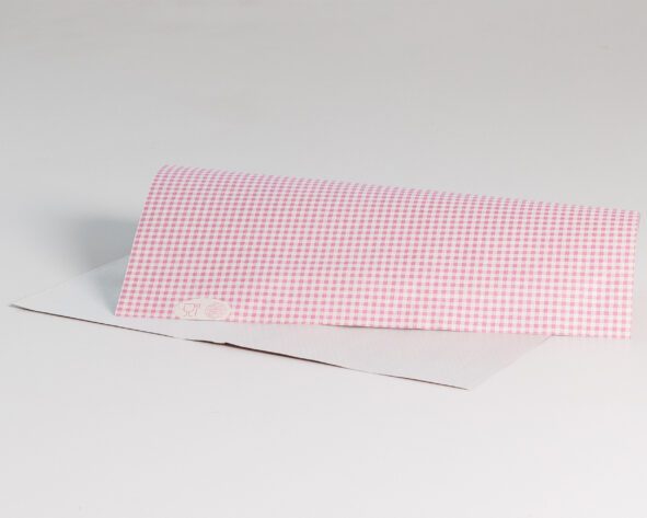 Bon appétit papier vichy recto-verso