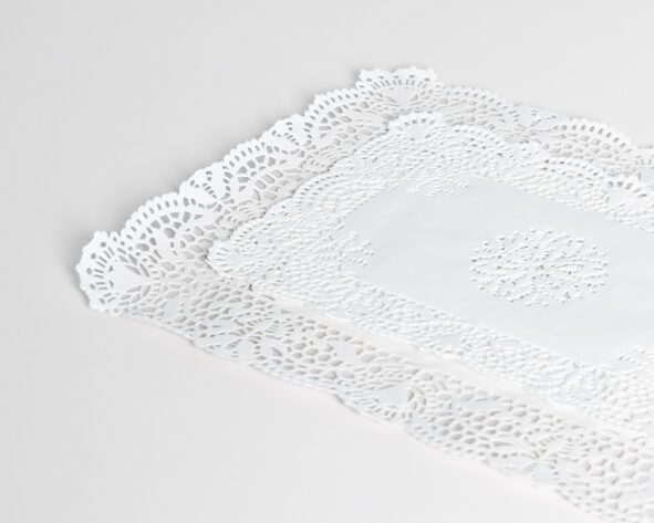 rectangular paper lace