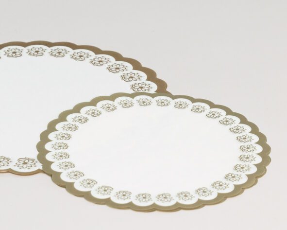 grease-resistant cake coasters paper