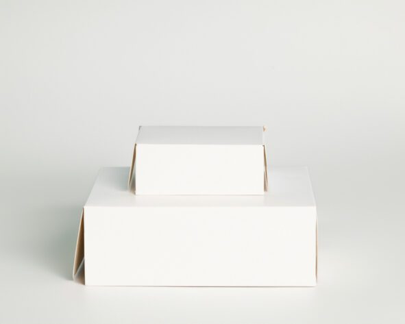 pastry boxes white